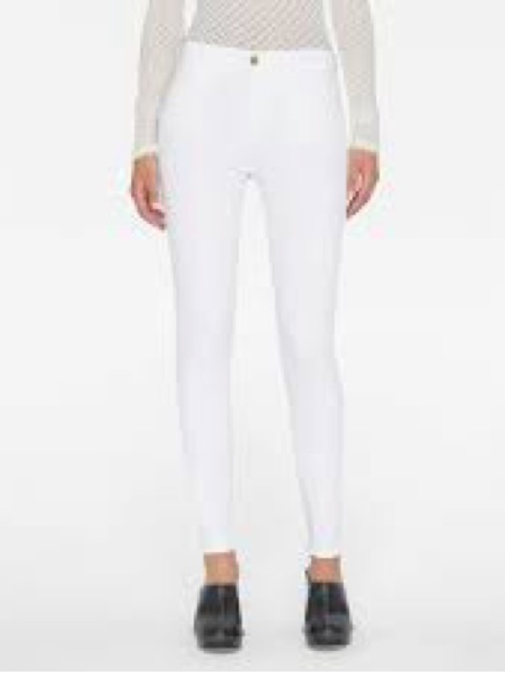 NWOT Frame Denim le high White Skinny Jeans